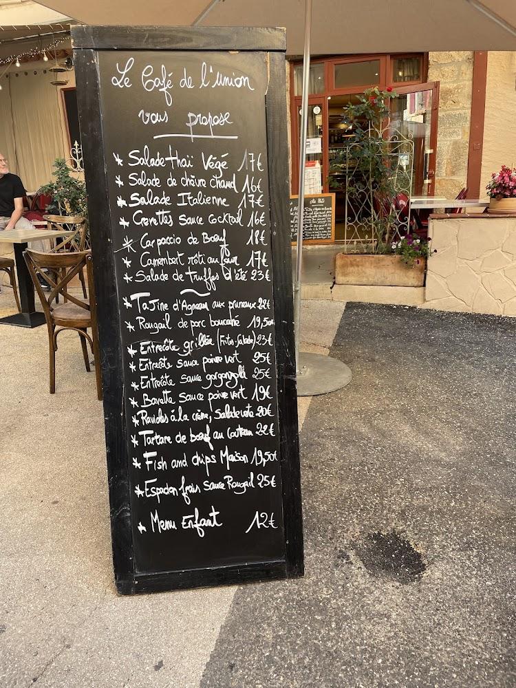 Café de l’Union - Menu Image 1