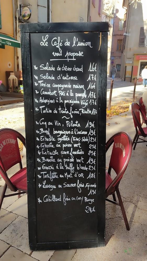 Café de l’Union - Menu Image 3