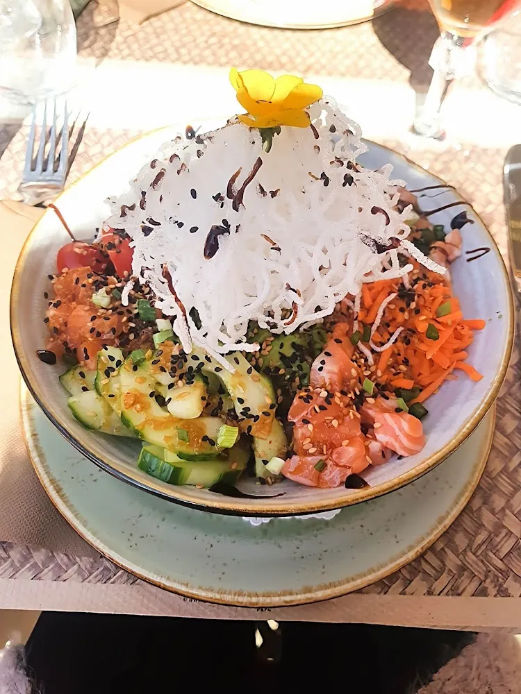 Poke Bowl Saumon Teriyaki